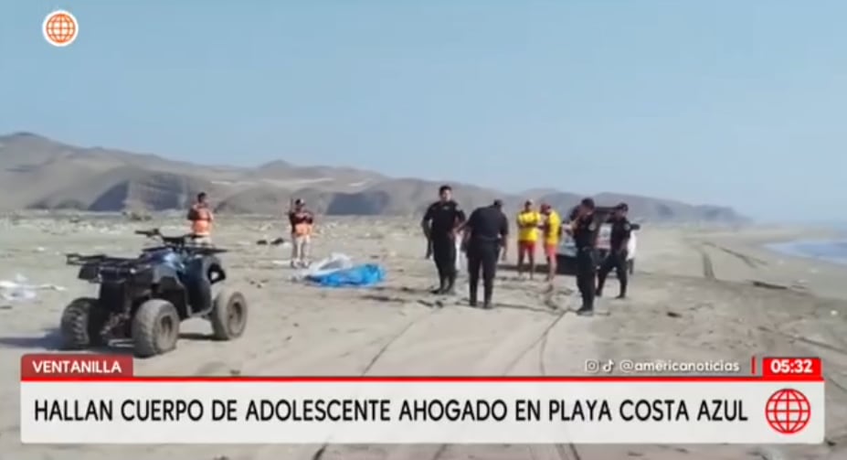 Cuerpo de adolescente de 16 años fue encontrado sin vida tras ingresar a playa en Ventanilla para rescatar a otro.