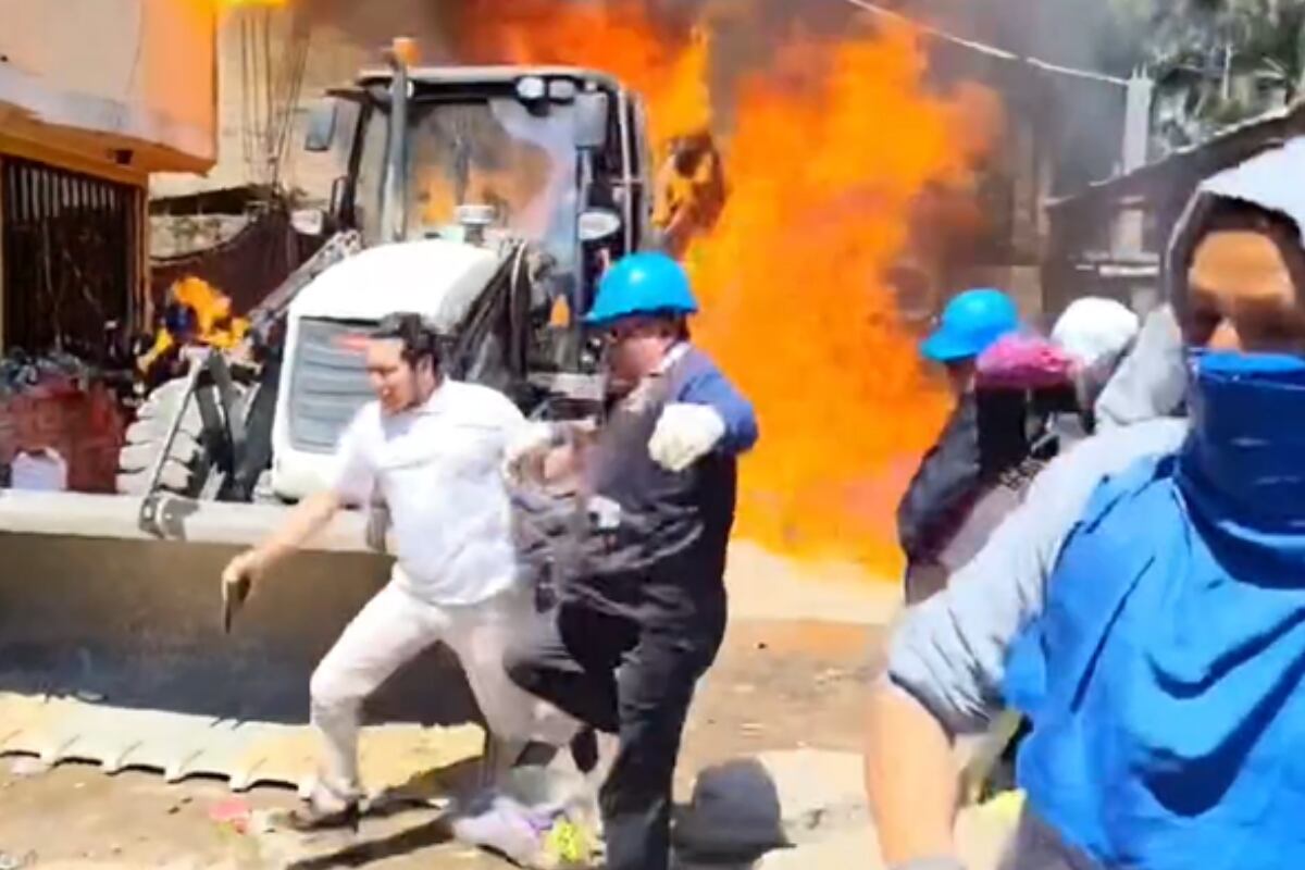 Junín: Trabajadores salieron despavoridos para ponerse a buen recaudo.