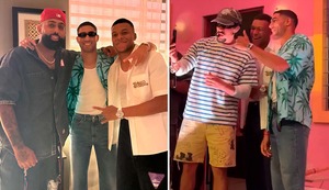 ¡“Acho, PR es otra cosa”! Mbappé y Hakimi se lucen en concierto de Bad Bunny