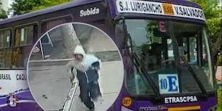 Chofer de la 10E fue atacado por delincuente que escapó encapucha por cales de Lurín (Foto: @panamericana)