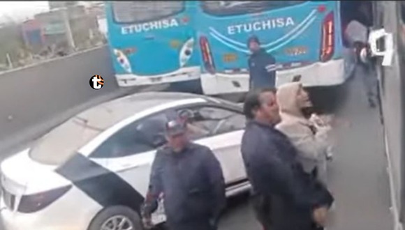 TROME | Transportistas se enfrentaron a compañeros que no acataron paro. Video: Panamericana