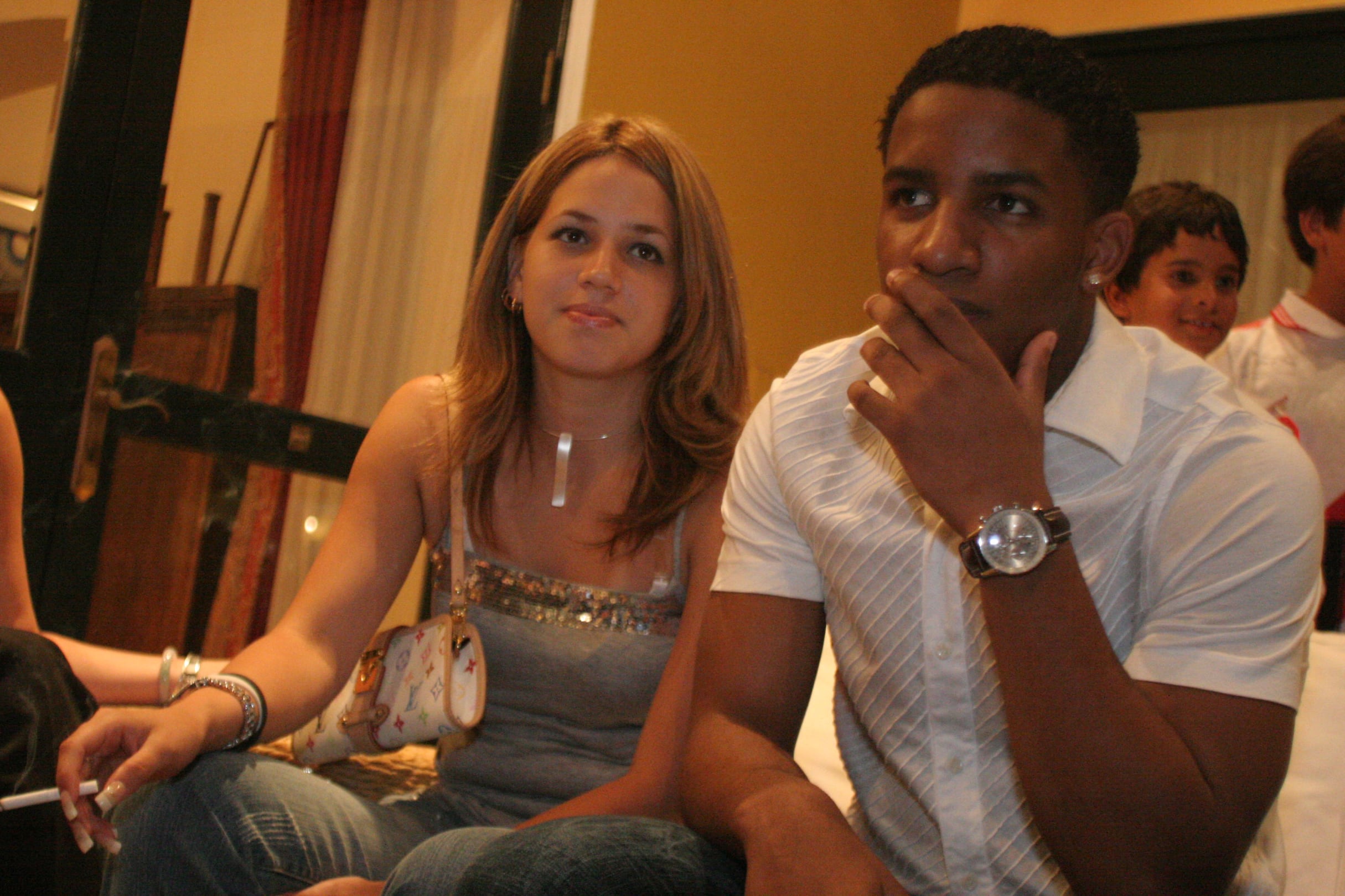 Jefferson Farfan y Melissa Klug