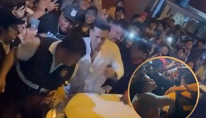 Christian Domínguez salió con personal de seguridad de show en Ica: “Cuando te quieren, te quieren”