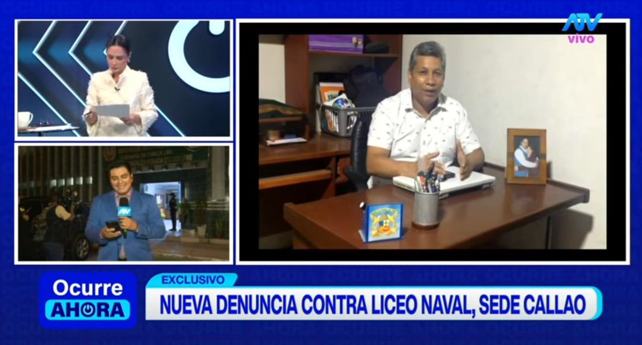 Alumna del Liceo Naval Germán Astete de Callao denunció a profesor de arte por tocamiento indebido.