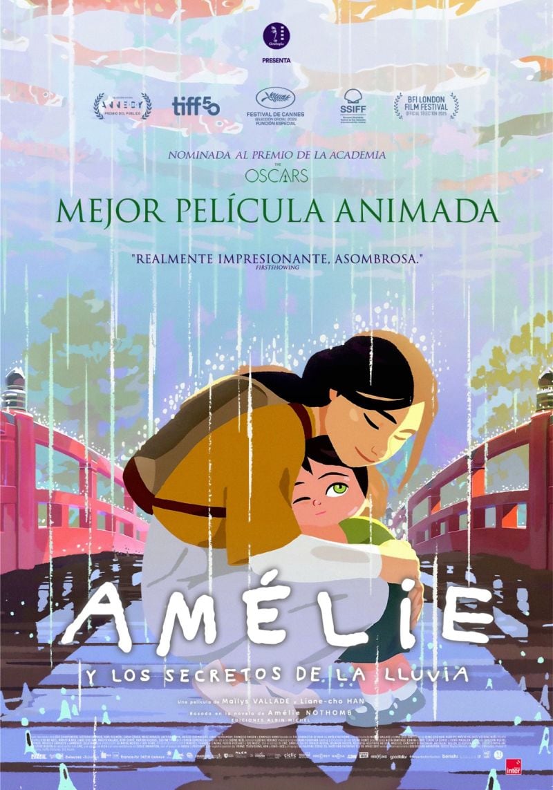 “Amélie y los secretos de la lluvia” película nominada al Oscar, llega a cines peruanos. (Foto: Captura de video)