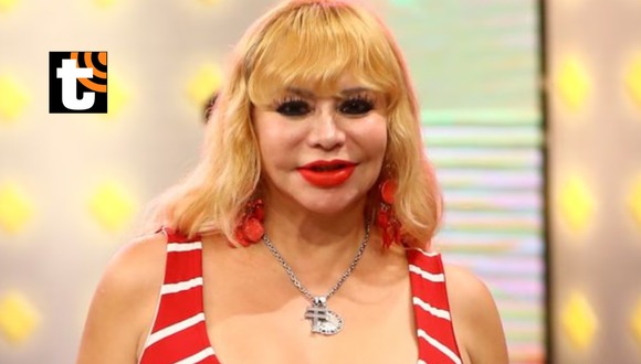 Susy Díaz reveló cuánto cobra por animación