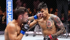 Locura de pelea: Esteban Ribovics se impone a Daniel Zellhuber en épica batalla en Noche UFC