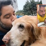 Junior Silva llora la muerte de Bronco, su mascota de 14 años