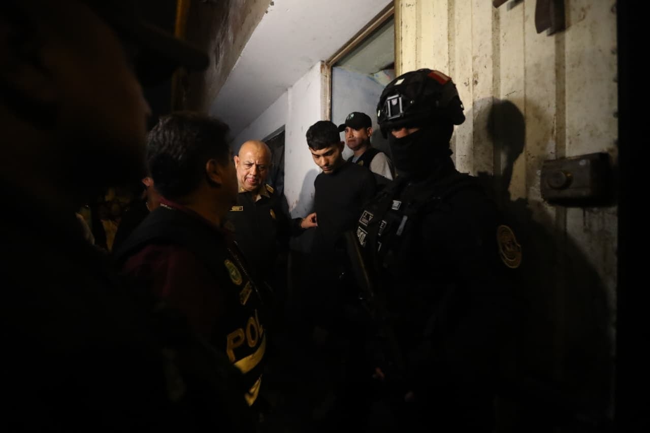 Policía rescató a empresario secuestrado en El Agustino. (Fotos: Julio Reaño/@photo.gec)