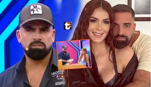 ¿Brian Rullan habló mal de Laura Spoya fuera de cámaras?: Magaly lo pone en aprietos EN VIVO: “No dije eso”