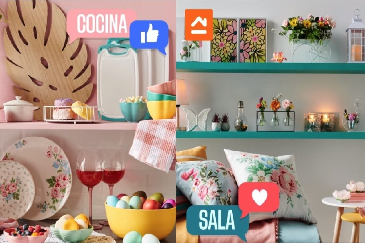 Ideas para renovar los ambientes del hogar. (I. Medina / Trome / Promart)