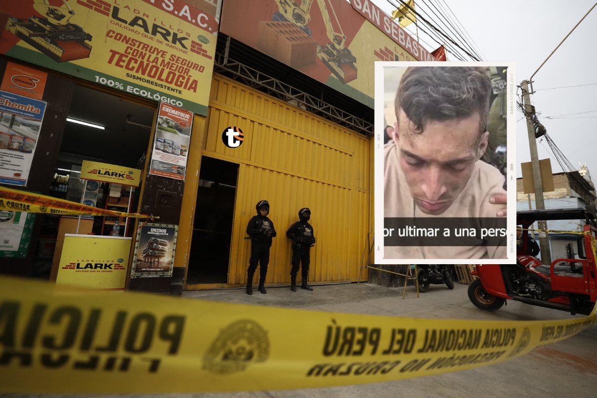 Sicario venezolano siguió a su compatriota hasta una ferretería y lo acribilló en el interior. Foto: Julio Reaño/@photo.gec