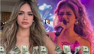 Mayra Goñi y la MILLONARIA suma de dinero que factura por cantar solo 40 minutos: ¿Cuánto cobra por show?