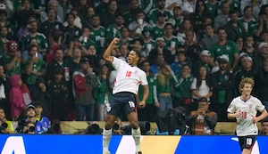 Jude Bellingham se luce con dos goles contra México en el Estadio Azteca | VIDEO