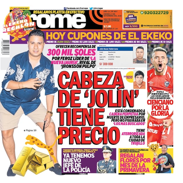 Portada Trome