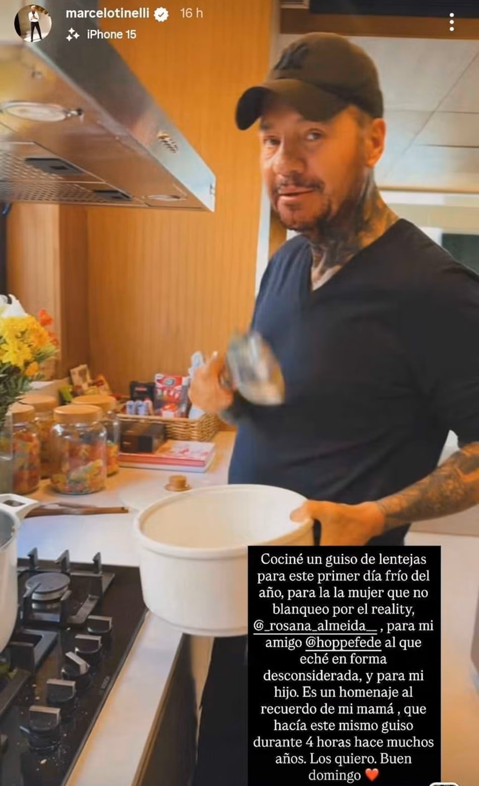 Marcelo Tinelli aviva rumores de romance con exmodelo argentina tras separación de Milett Figueroa. (Foto: Instagram / @marcelotinelli)