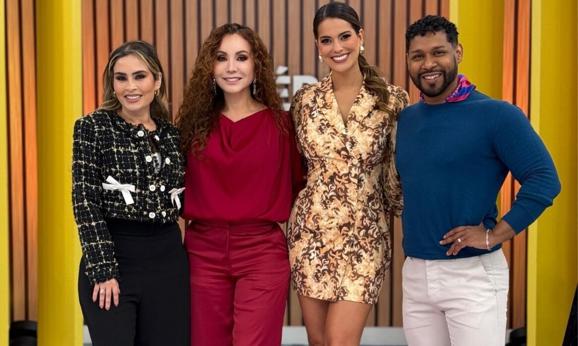 Valeria Piazza afirma que se lleva bien con sus compañeros de "América Hoy".