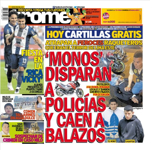 Portada Trome