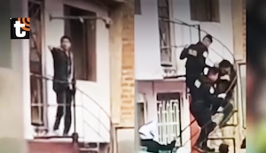 ¡Desafío a la autoridad en VMT! Sujeto apunta a policías, arma se traba y lo reducen a balazos