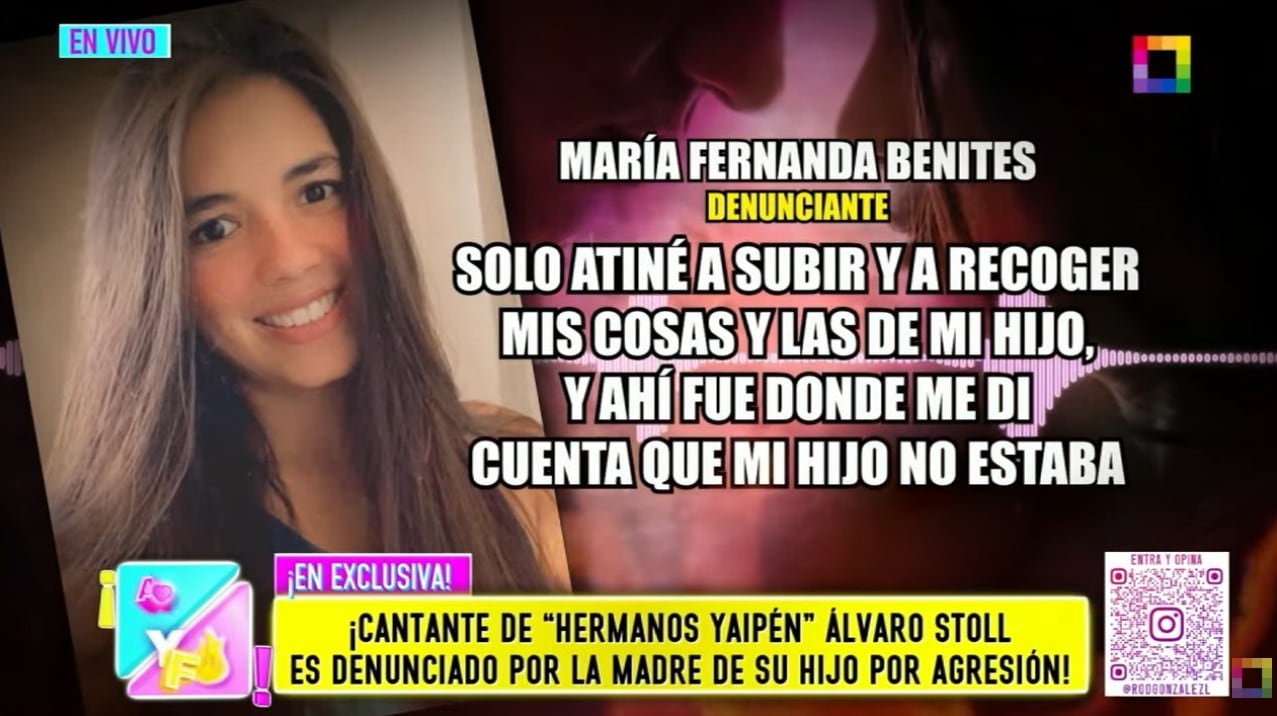 Madre del hijo de Álvaro se defiende.
