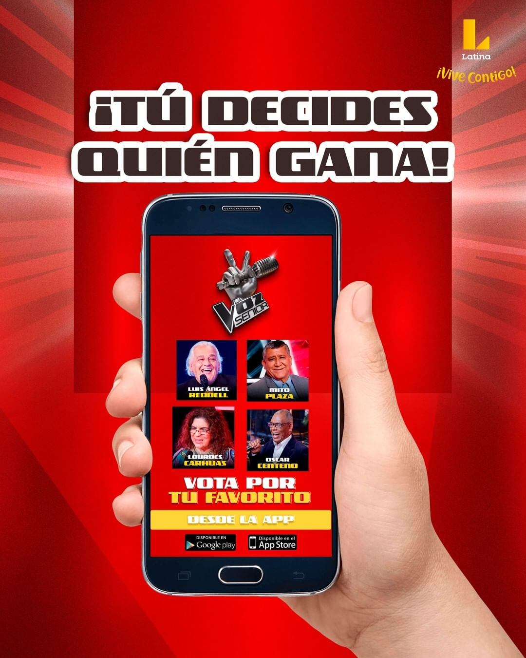 Final de La Voz Senior: ¿Cómo descargar y votar por APP de Latina para elegir al ganador? (Foto: Rayo en la botella / TROME)
