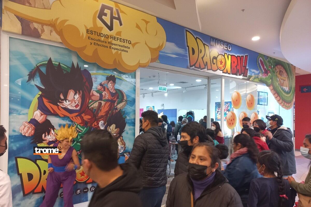 Primer Museo de Dragon Ball abrió sus puertas en Plaza Norte y sorprende con las obras del escultor Ronald Martinez. (Entrevista: Isabel Medina / Trome)