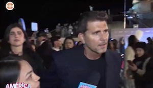 Christian Meier incómodo con reportera de América Hoy por pregunta por su exsuegro: Esta fue su reacción