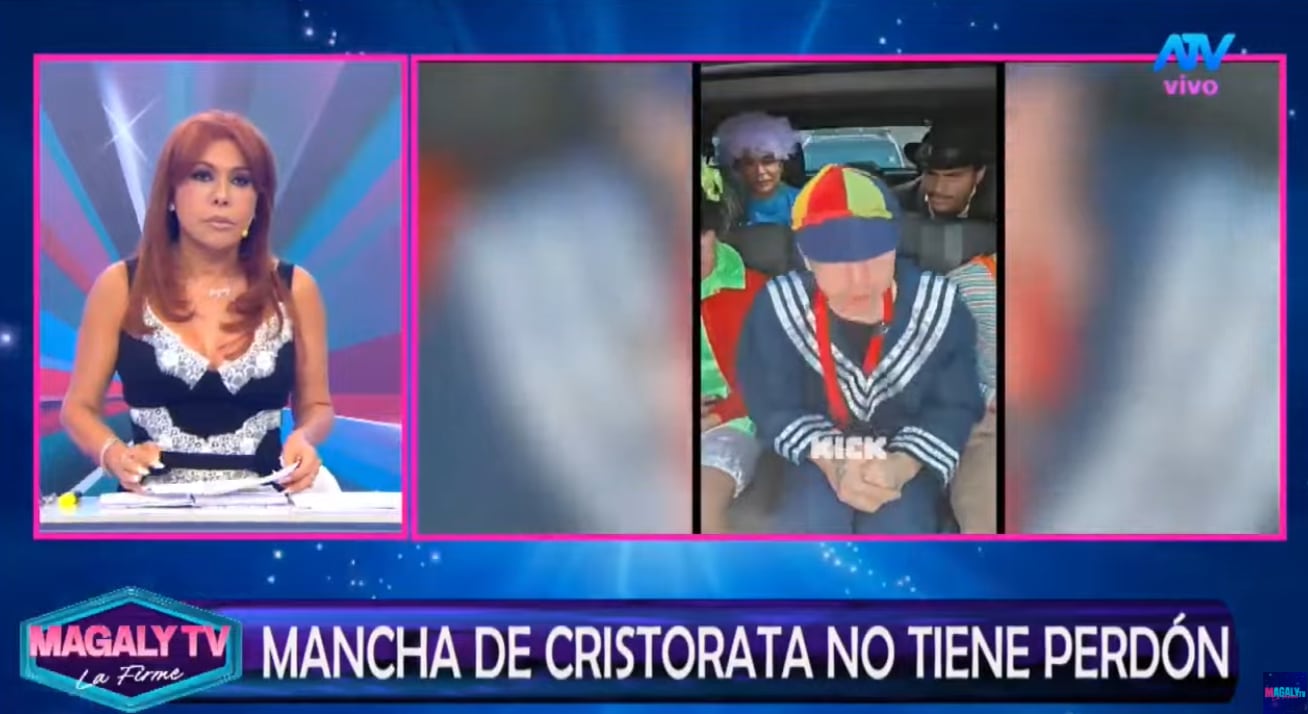 Magaly arremete contra Brando Gallesi y Cristorata por burlarse del caso Liceo Naval.