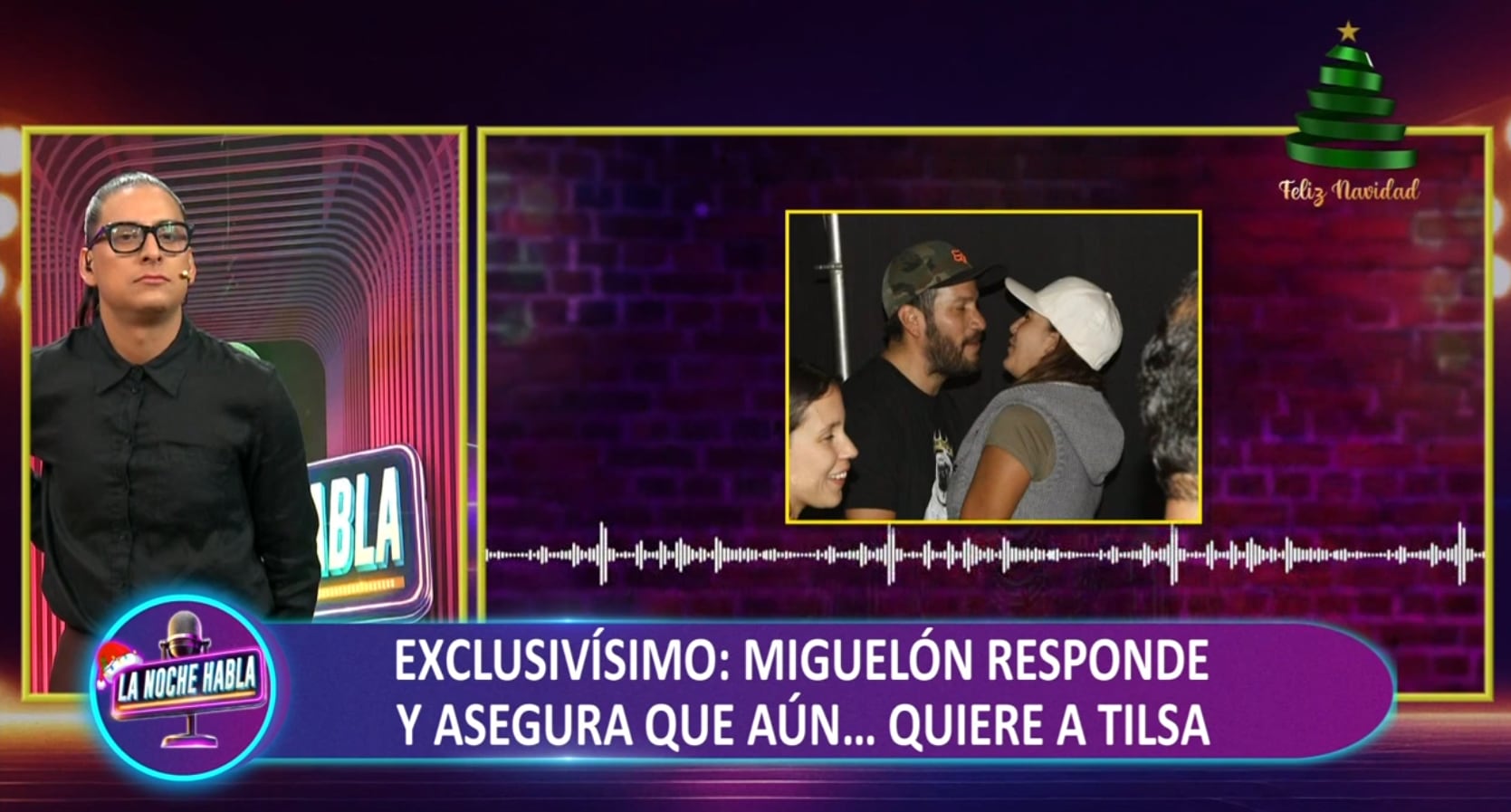 Miguel Hidalgo respondió luego que Tilsa Lozano confesara que lo "ama".