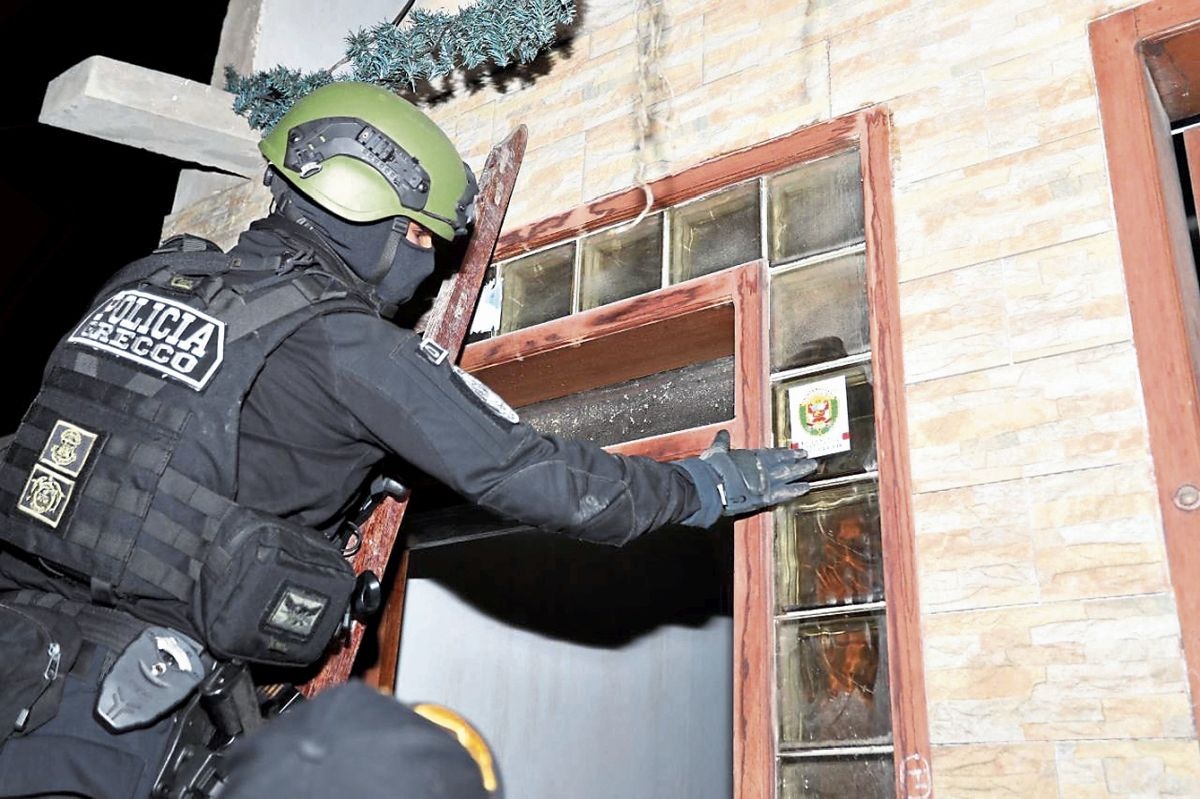 Operativo en Trujillo