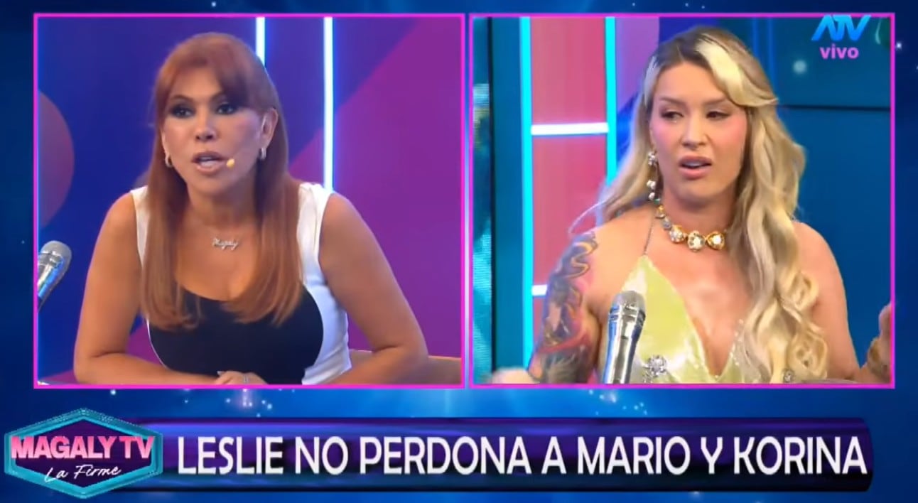 Leslie Shaw destroza a Mario Hart tras sus disculpas.