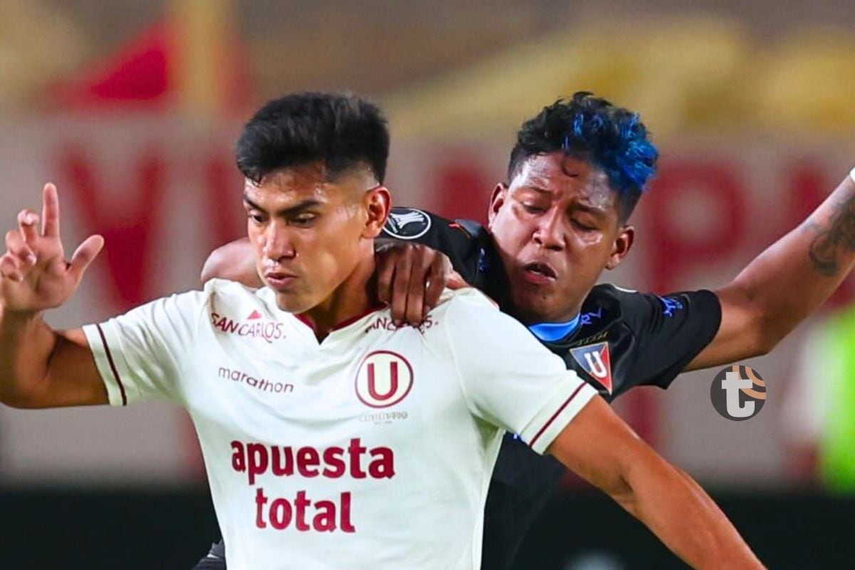 Universitario visita a LDU Quito en Ecuador (Foto: AFP)