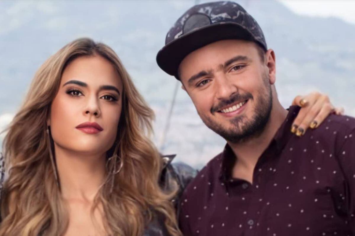 Carolina Ramírez y Andrés Sandoval en los papeles de Yeimy Montoya y Juan Camilo Mesa, respectivamente (Foto: La reina del flow / Instagram)
