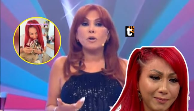 Magaly Medina destruye a Deysi Araujo por criar cabrina en departamento de San Isidro como un animal doméstico.