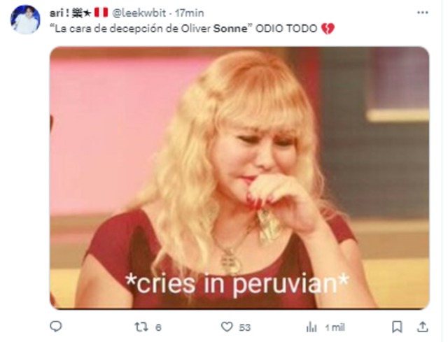 Usuarios de las redes sociales se solidarizan con Oliver Sonne porque no pudo jugar ni un minuto del Perú vs. Venezuela