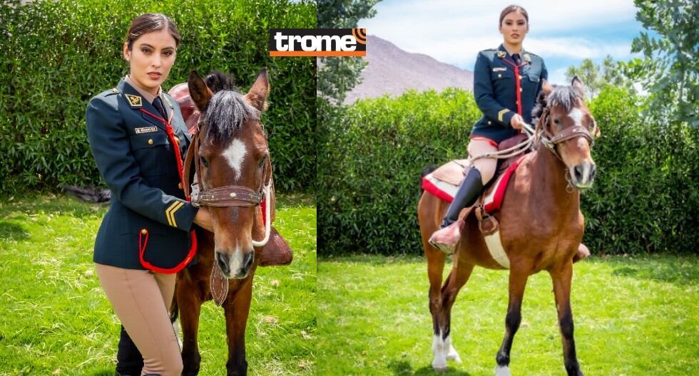 Reina de Belleza Policial se realizó en Arequipa y tuvo 16 candidatas. Suboficial Jaely Morales ganó la corona. (Tito Paz / Isabel Medina / Trome Compos.)