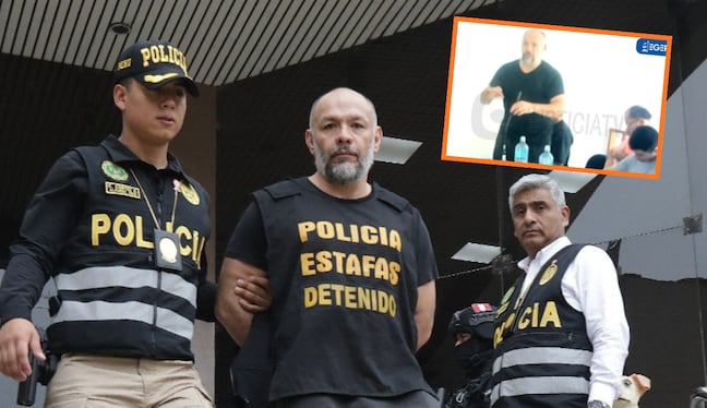 Jackson Mora. ( @photogec/ Justicia Tv)