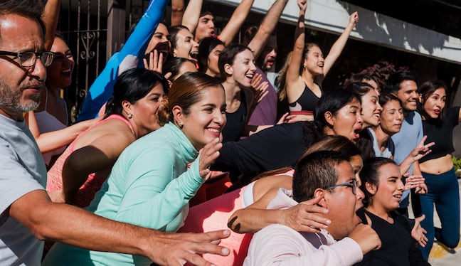 Me alegra que haya tanta gente hoy aquí. Foto: Istock