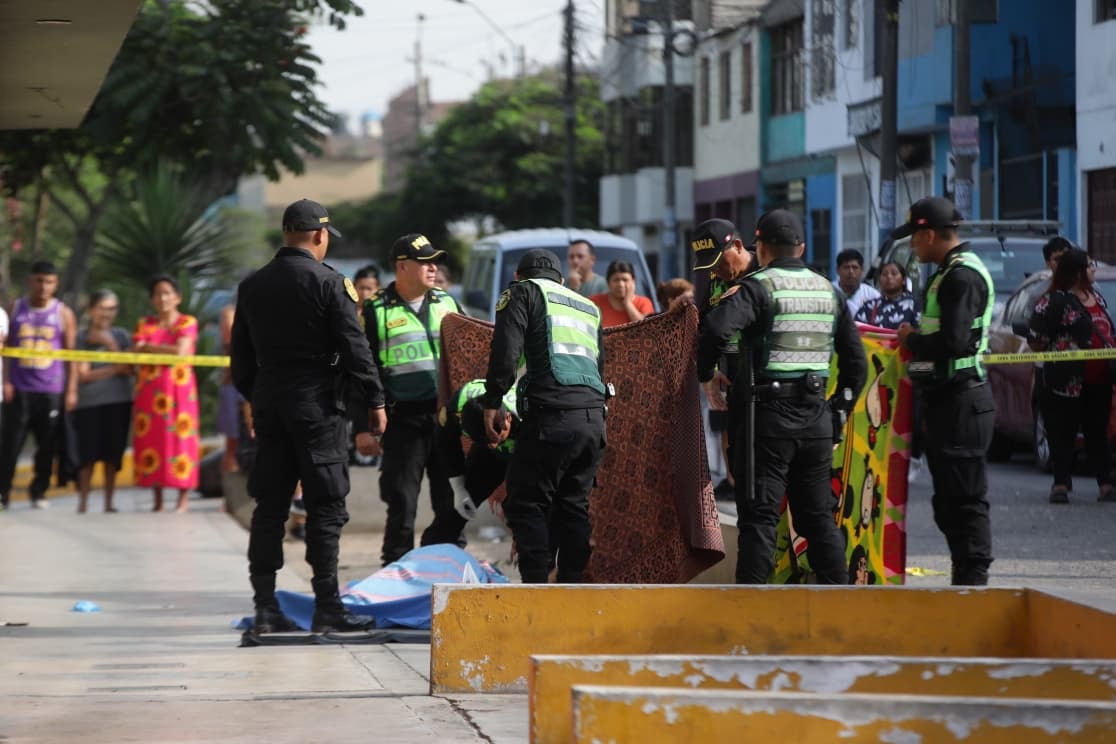 Independencia: asesinan a joven de 25 años en ataque a balazos en Tahuantinsuyo (Fotos: Violeta Ayasta/@photo.gec)