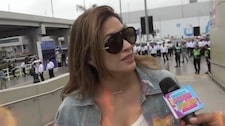 Milett Figueroa al ser consultada si se encontró con Marcelo Tinelli en Miami: “Casualidades de la vida” | VIDEO