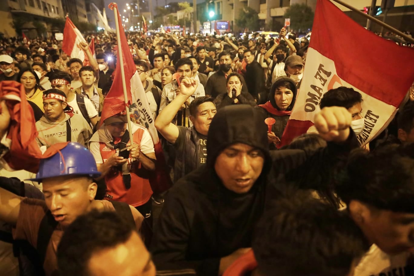 Clases de suspendieron por protestas (Foto: Renzo Salazar / @photo.gec)