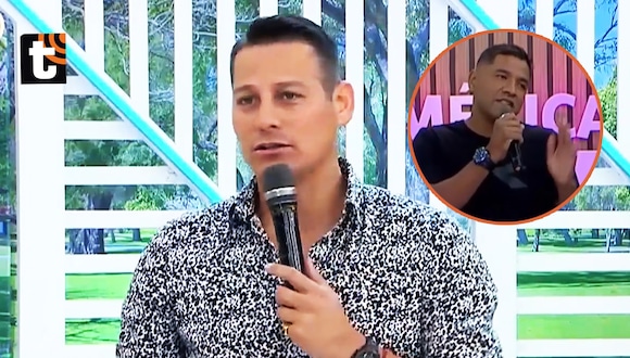 Luigui Carbajal es retirado del set de América Hoy