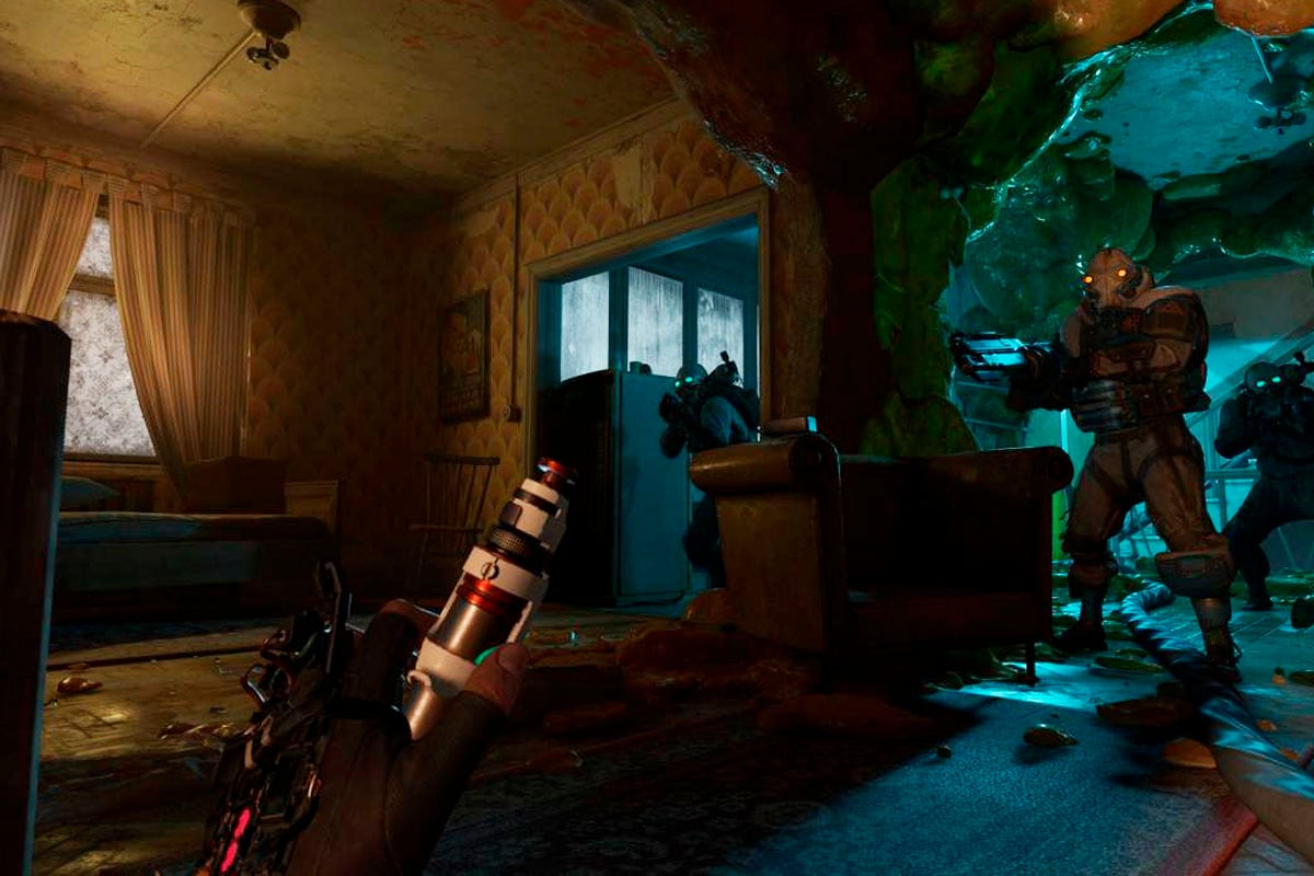 Una de las cosas que sorprenderá a muchos es la interacción entre personajes con la realidad aumentada. (Foto: Half Life Alyx)