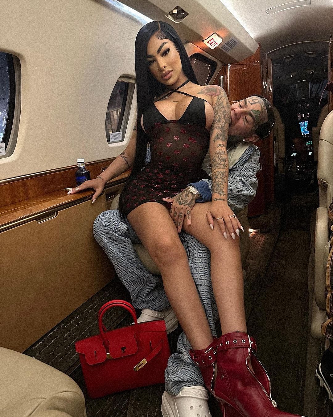 La complicidad entre ambos es evidente (Foto: Yailin La Más Viral / Instagram)