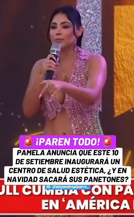 Pamela Franco cuenta en qué negocios invirtió y sorprende con su nueva faceta.