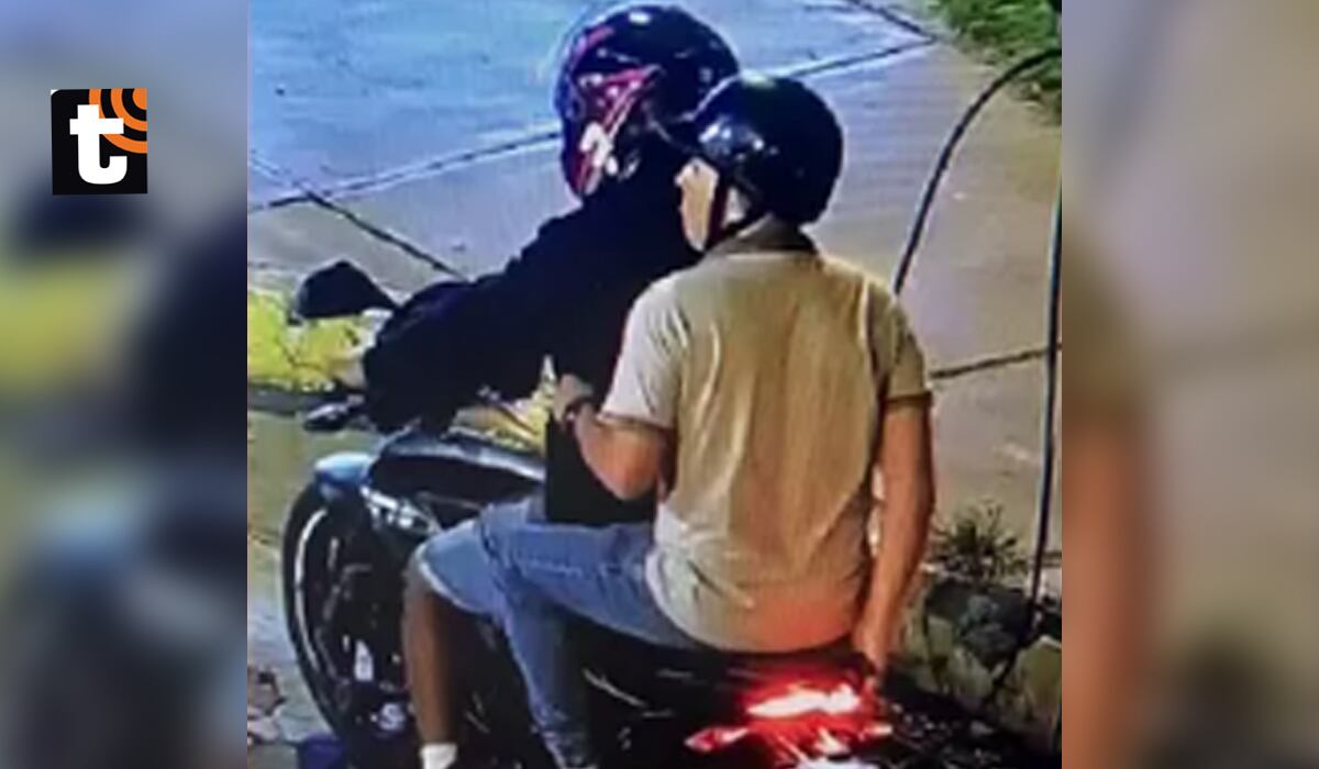 Cámaras de seguridad de la Municipalidad de Lince captaron a los presuntos responsables huyendo en tres motocicletas hacia eLa Victoria.