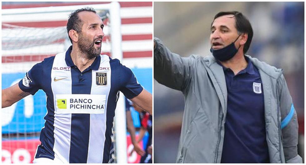 Hernán Barcos y Carlos Bustos llegaron en 2021 a Alianza Lima. (Foto: Liga 1)