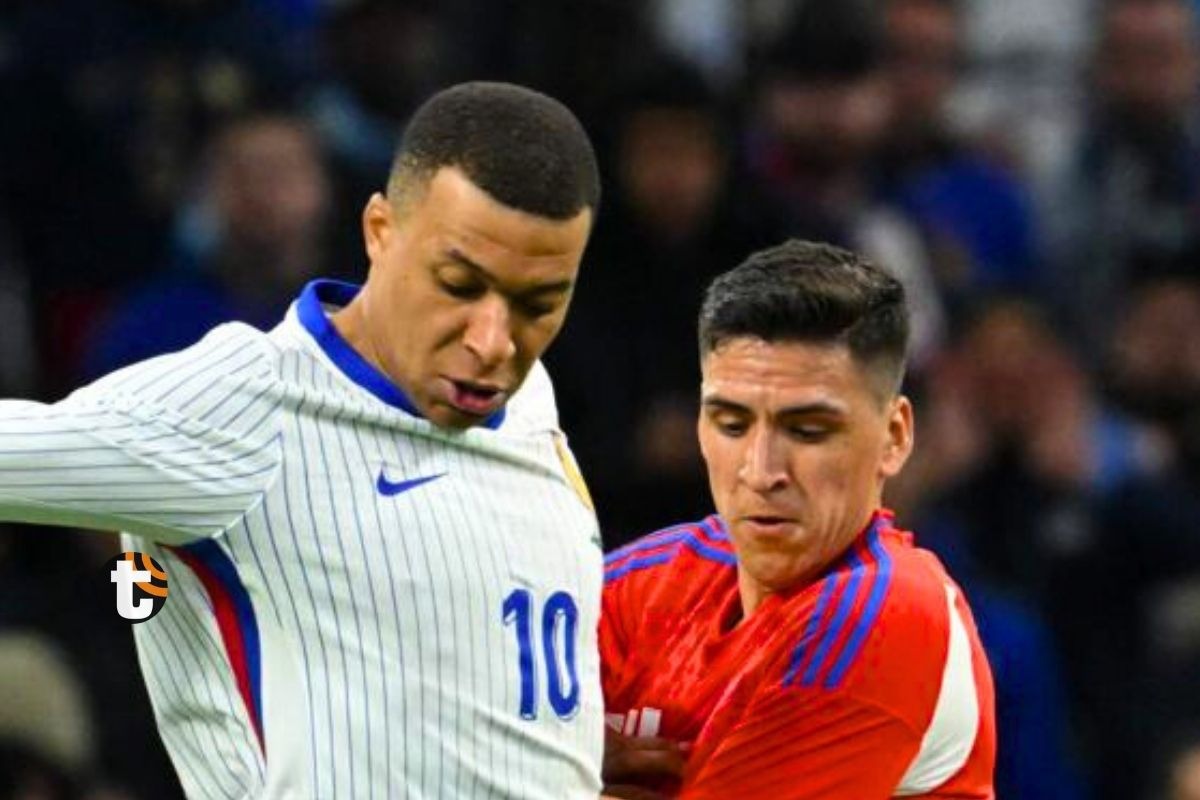 Francia ganó 3-2 a Chile de Ricardo Gareca (Foto: AFP)