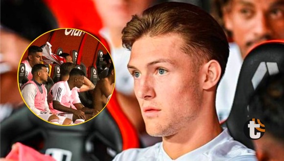 Oliver Sonne reaccionó con frustración tras saber que no debutaría con Perú (Video: América)