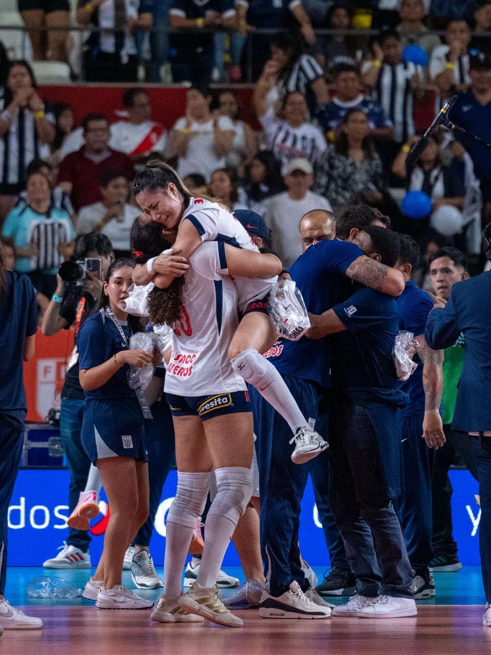 Histórico tricampeonato de Alianza Lima. (Foto: Paloma del Solar / @photo.gec)